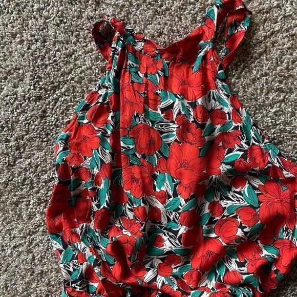 13-LAST ONE Kara and Kate Halter Top Maxi Dress, Floral - Picture 5 of 6